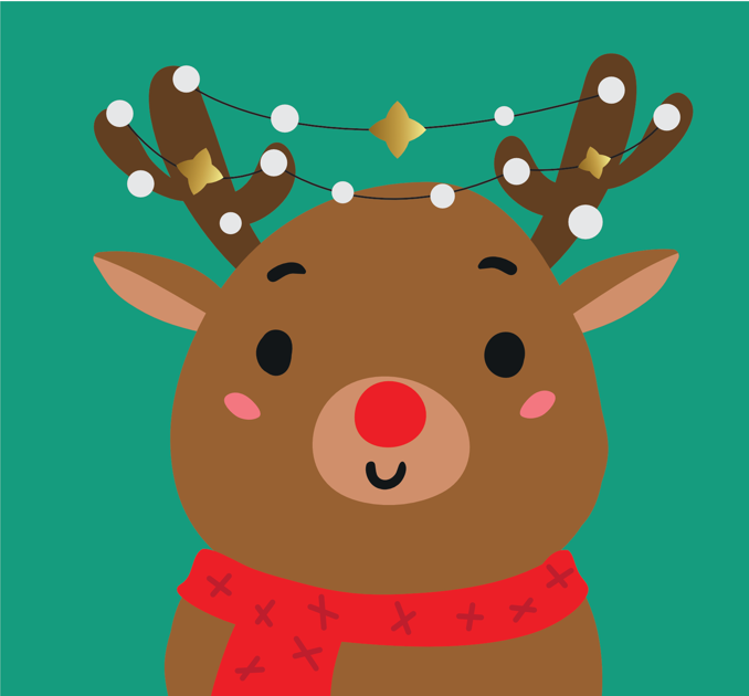 Reindeer illustration